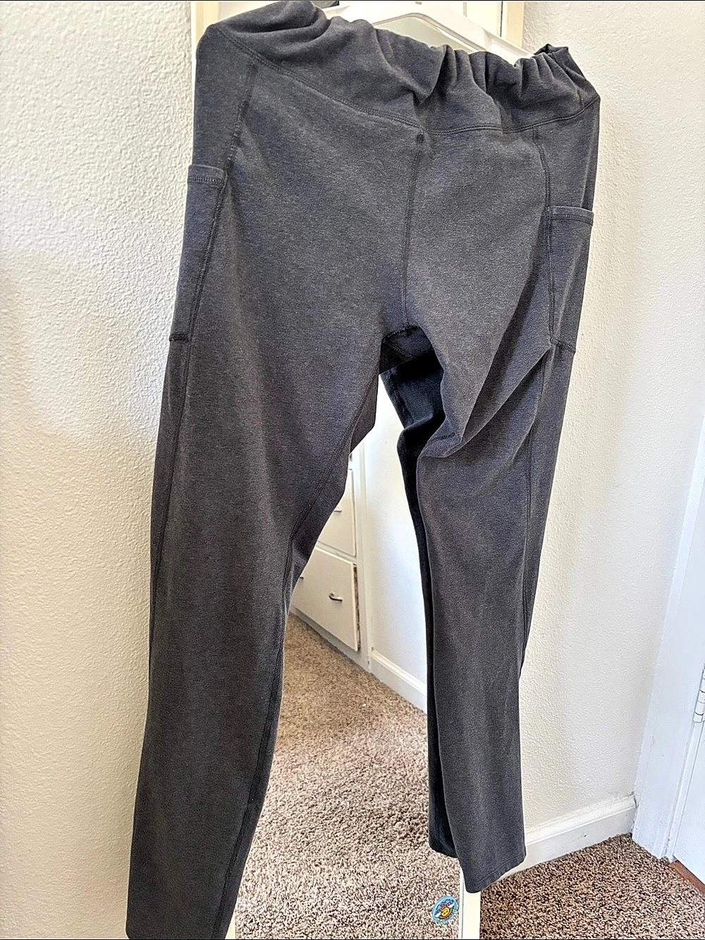 PACT On the Go-To Pocket Gray Leggings